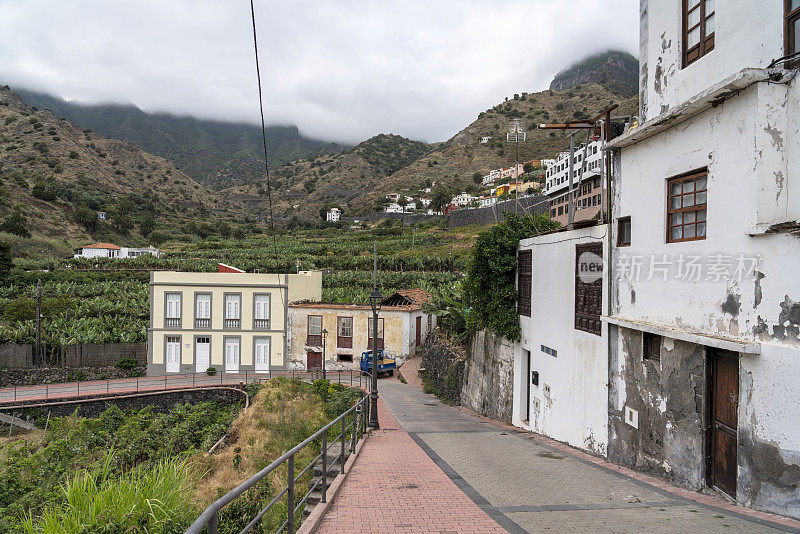 Hermigua村- La Gomera，